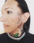 Primeros tatuajes en la cara (2017)
